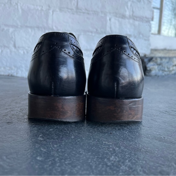 Johnston & Murphy Navy Cormac,made in Italy, size 8 - Picture 4 of 5